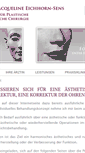 Mobile Screenshot of dr-eichhorn-sens.de